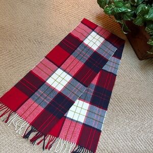 Plaid Cashmere scarf